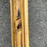 Vintage rattan wall shelf