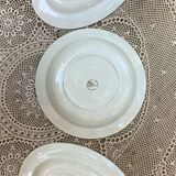 🩵 Set of 3 antique L'Amandinoise dishes 🩵
