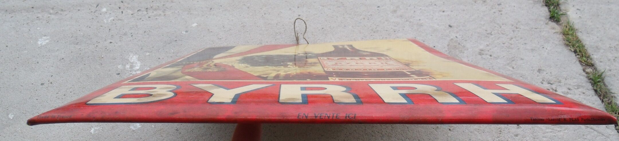 Byrrh advertising plate 50s