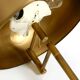 Extraordinary heavy 1960s XXL brass table lamp by Staff with a swivel joint