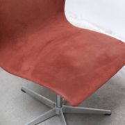 Early set of 4 'Oxford' swivel chairs by Arne Jacobsen for Fritz Hansen, 1966