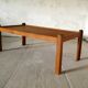grande table basse en chêne, 1960