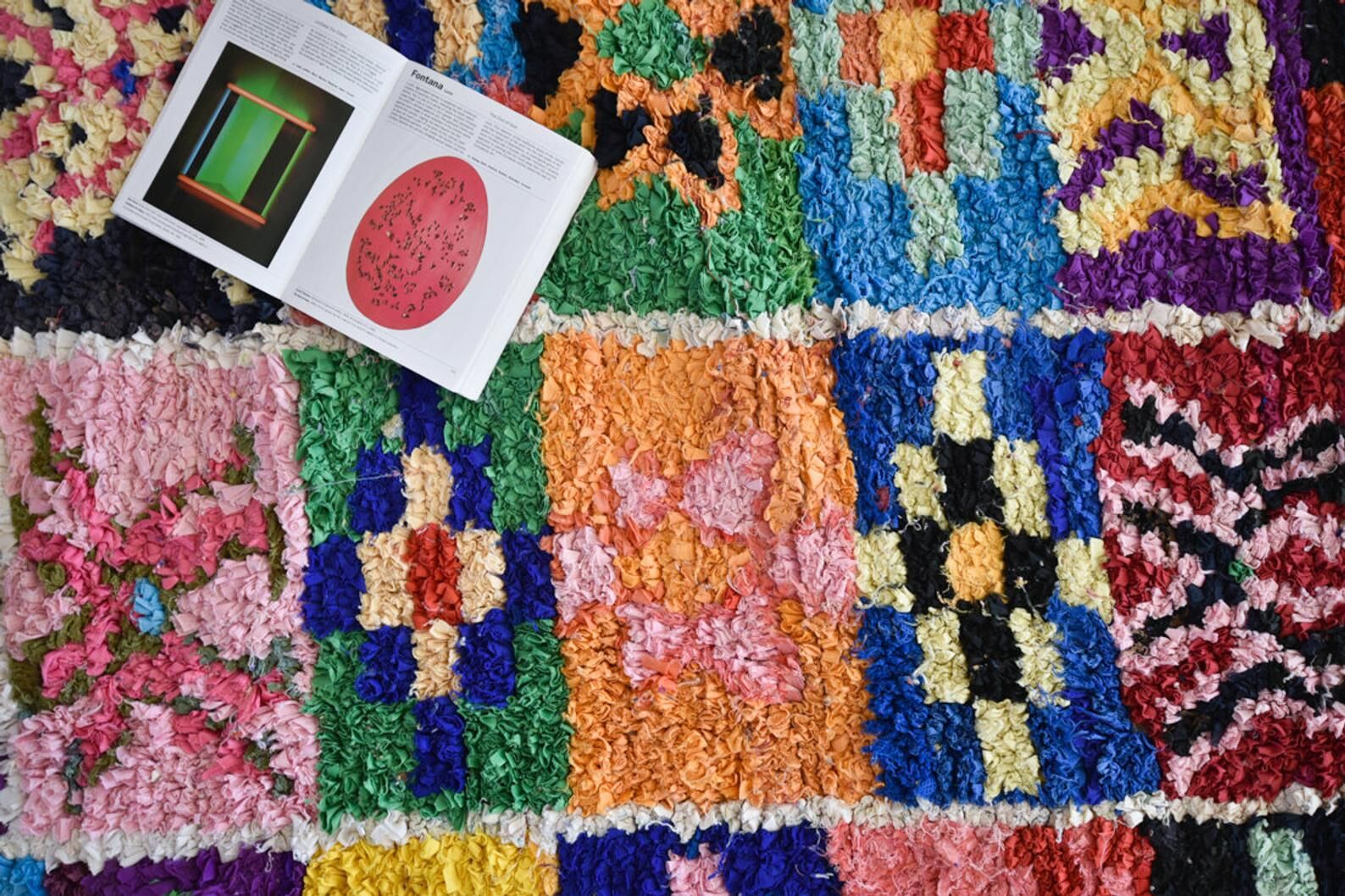 Carpet boucherouite 140x155cm