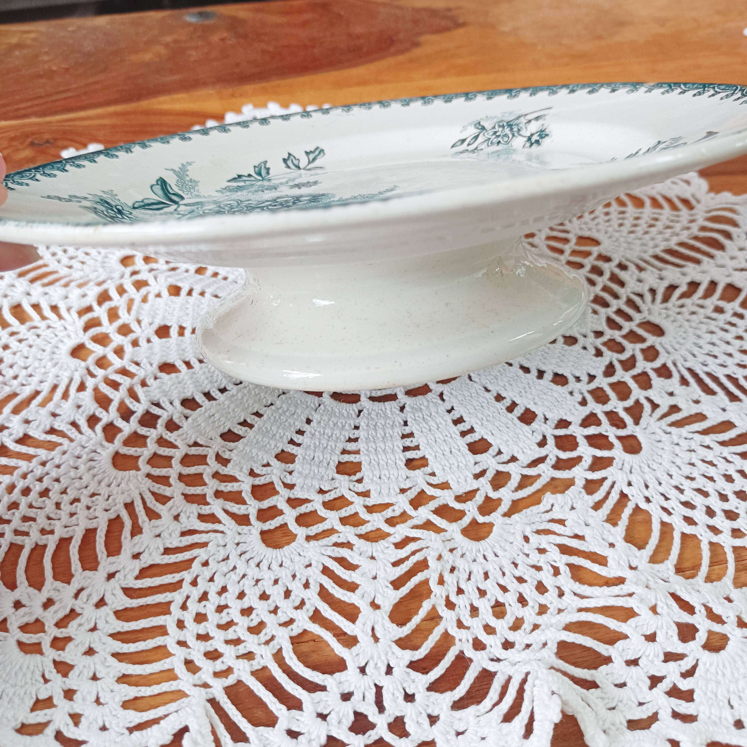 Compotier bas terre de fer, Société Amandinoise Margot