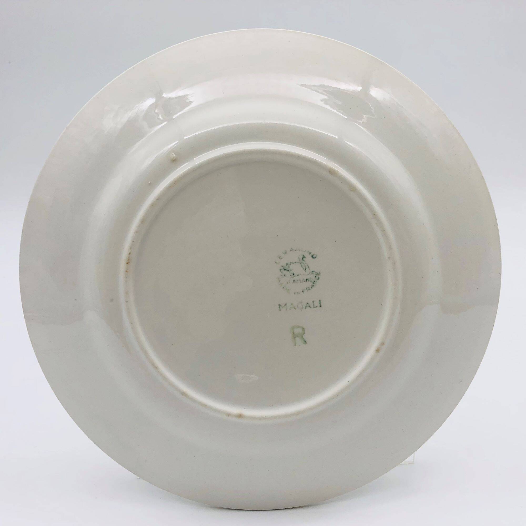 6 “St-Amant” dessert plates, Magali model