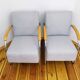 Pair of mücke melder fn 21 armchairs, vintage, 1930