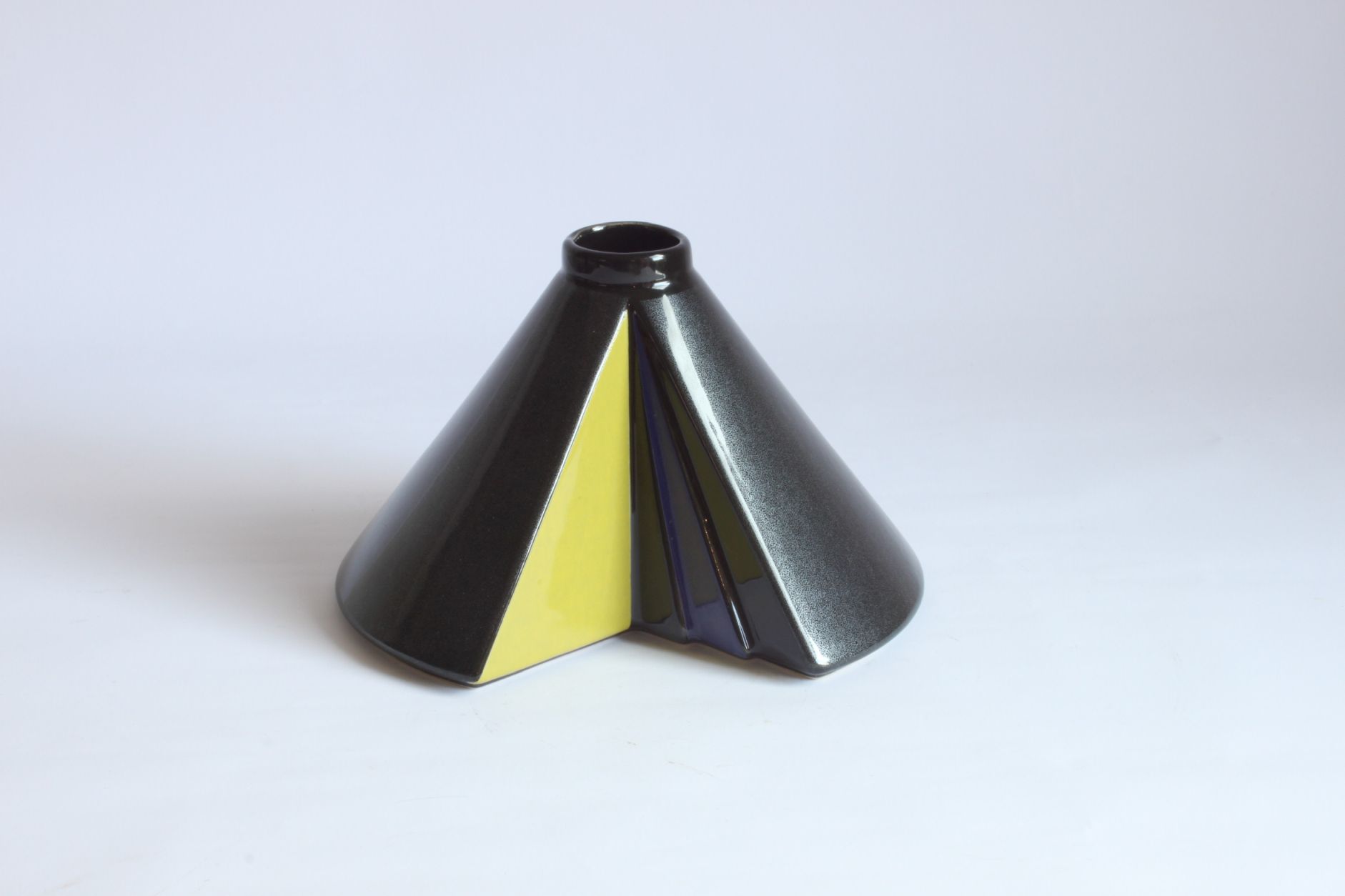 Ceramic vase by Steuler Design, Germany 1980s.