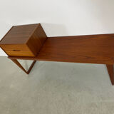 Danish teak hallway set by Kai Kristiansen 1960s