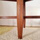 Petite table basse / Bout de canapé géométrique années 50-60