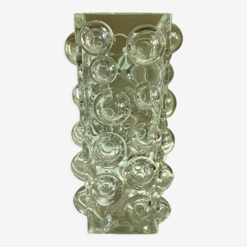 Bubble vase bubble Wilhelm Braun Feldweg for Hirschberg vintage 60s