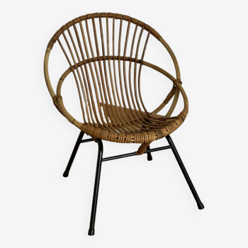 Rattan armchair