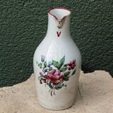 Vinegar burette in Lunéville earthenware, 19th century