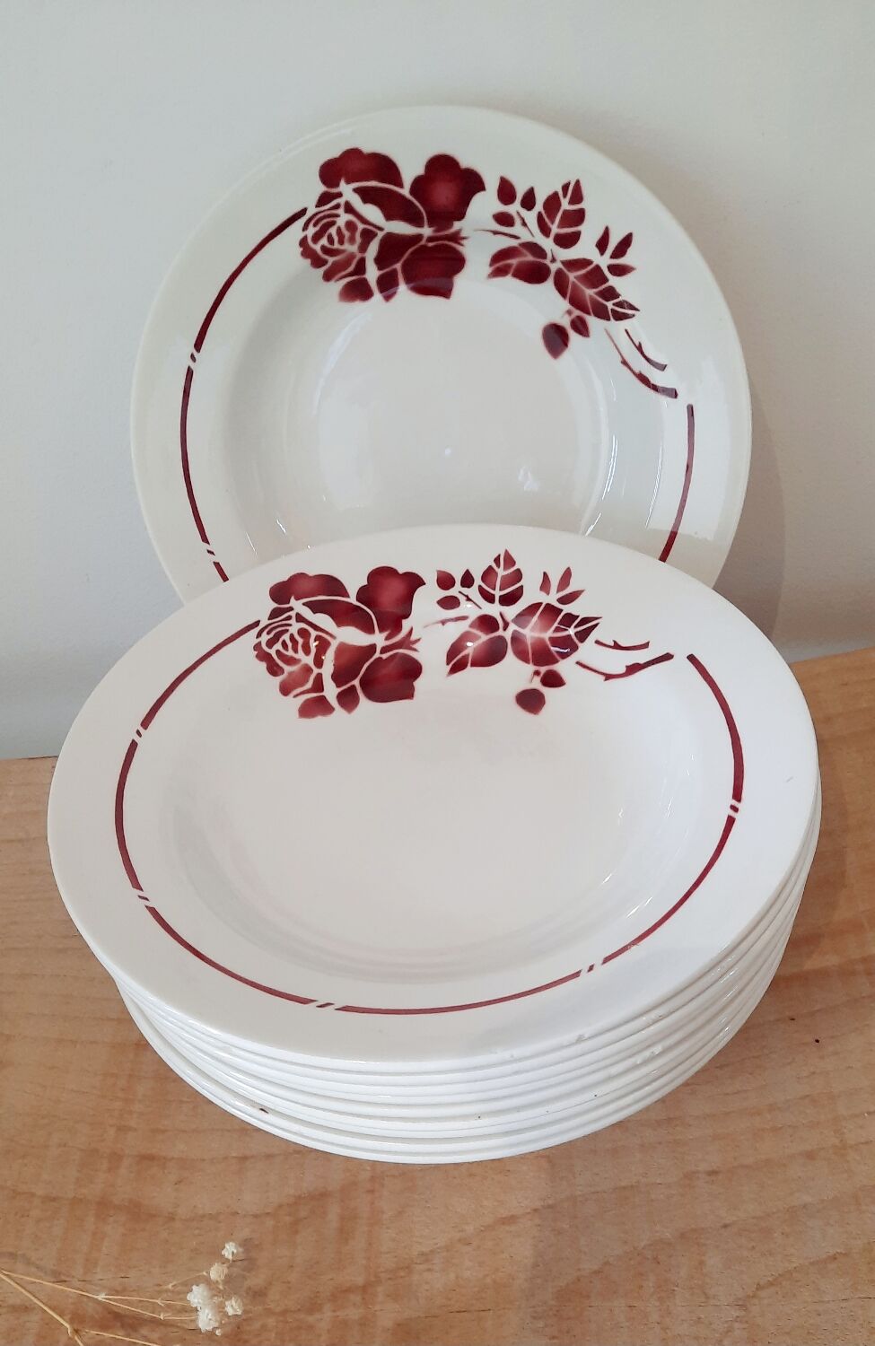 Hollow plates saint Amandoise