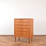 Commode à tiroirs en teck, Danemark, 1960