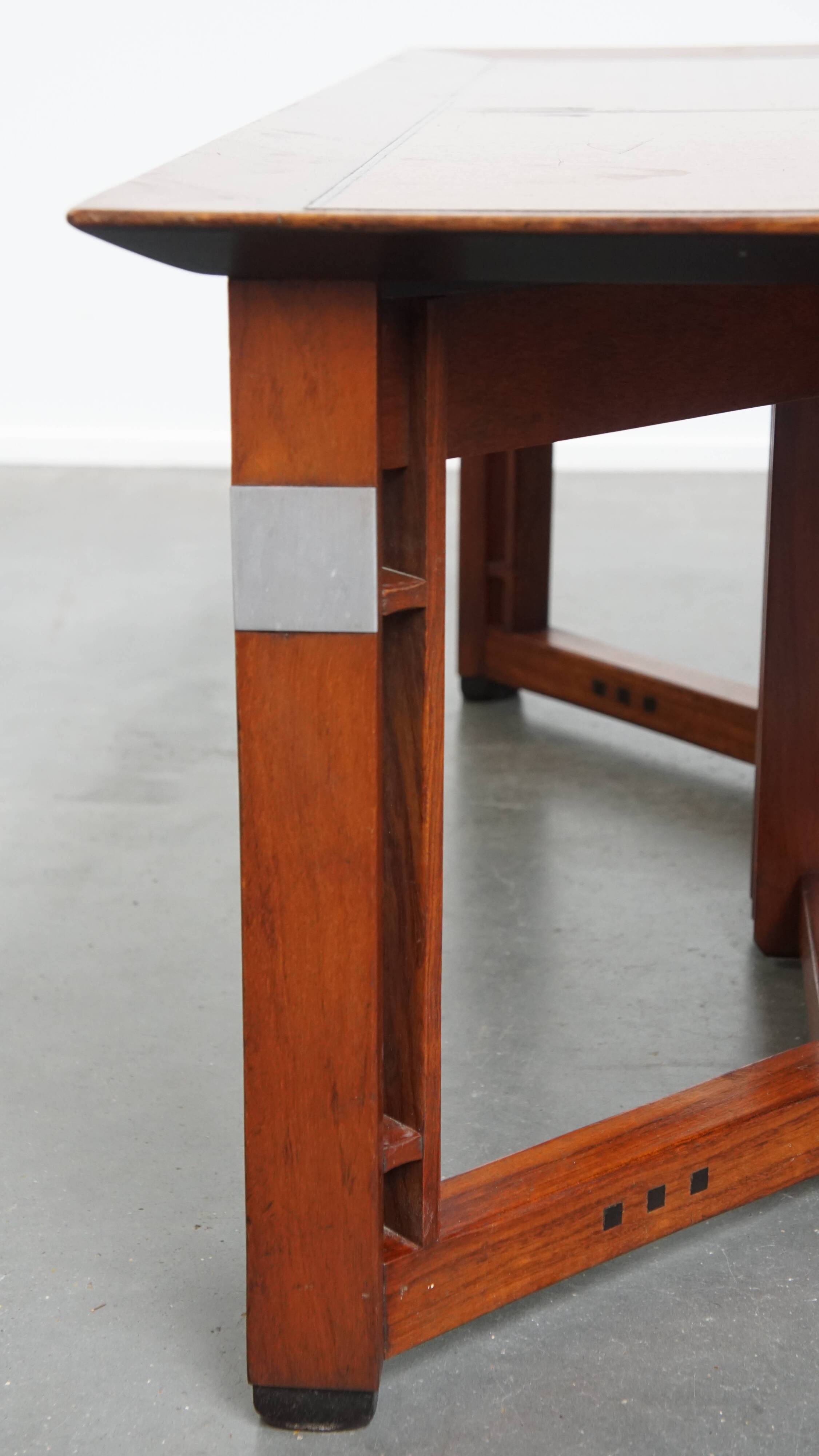 Large Square Art Deco Coffee Table