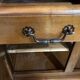 4-door walnut dresser