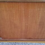 Scandinavian teak row of the 50s
