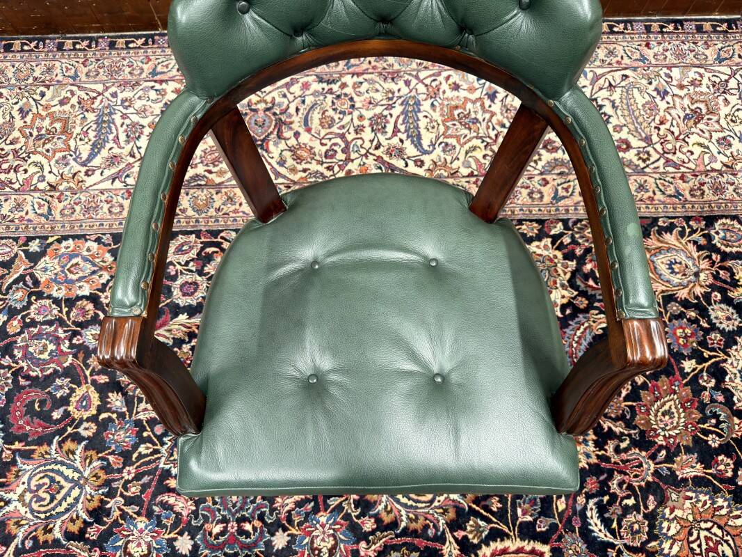 Classic English Chesterfield Chair