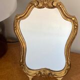 Golden vintage mirror