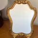 Golden vintage mirror