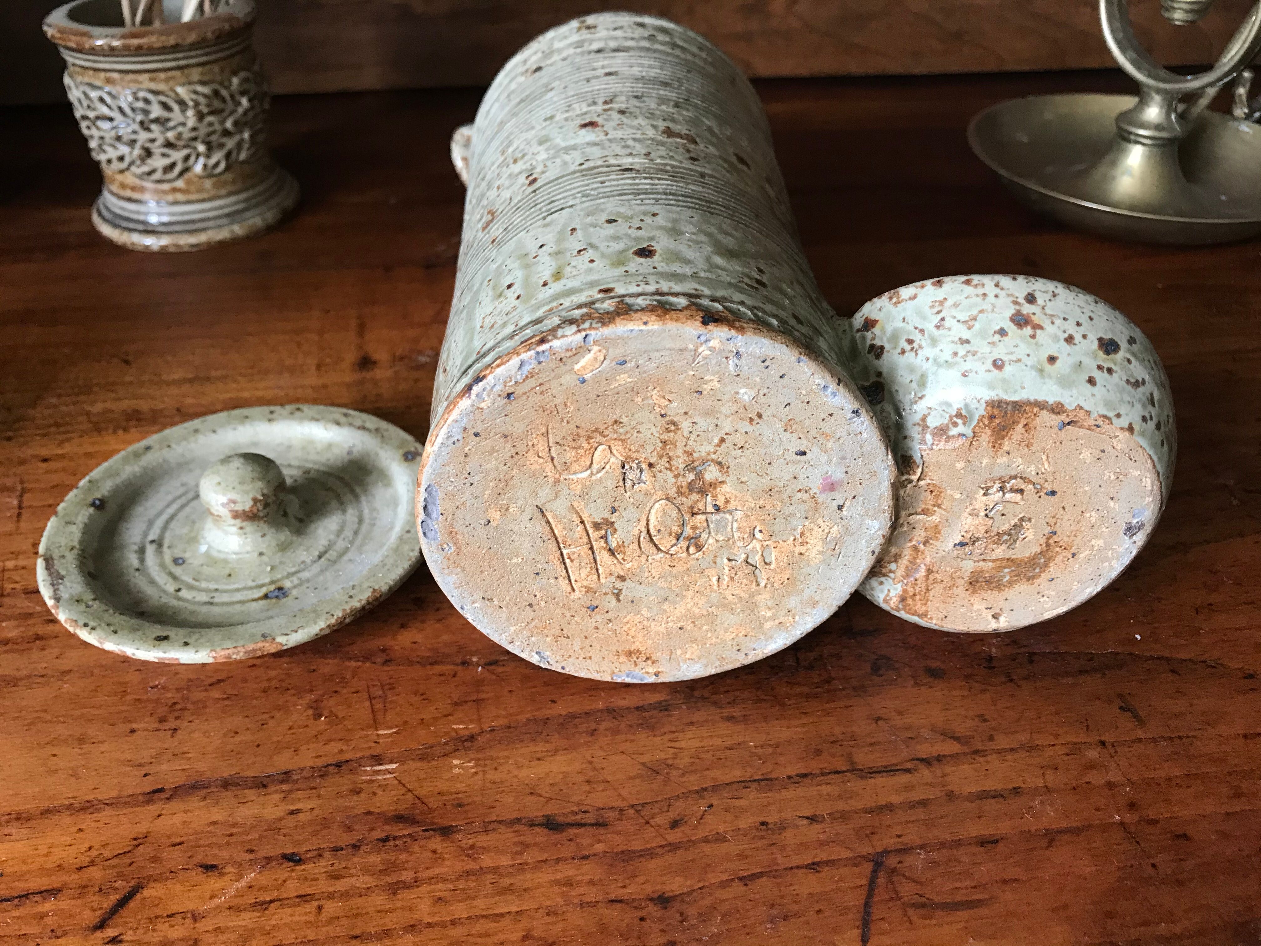 La Hulotte ceramic candlestick