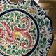 Plate / Ashtray in Massé Frères Earthenware - Relief Decoration of Dragon and F