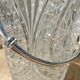 Vintage glass ice buckets or ice cubes made of thick glass