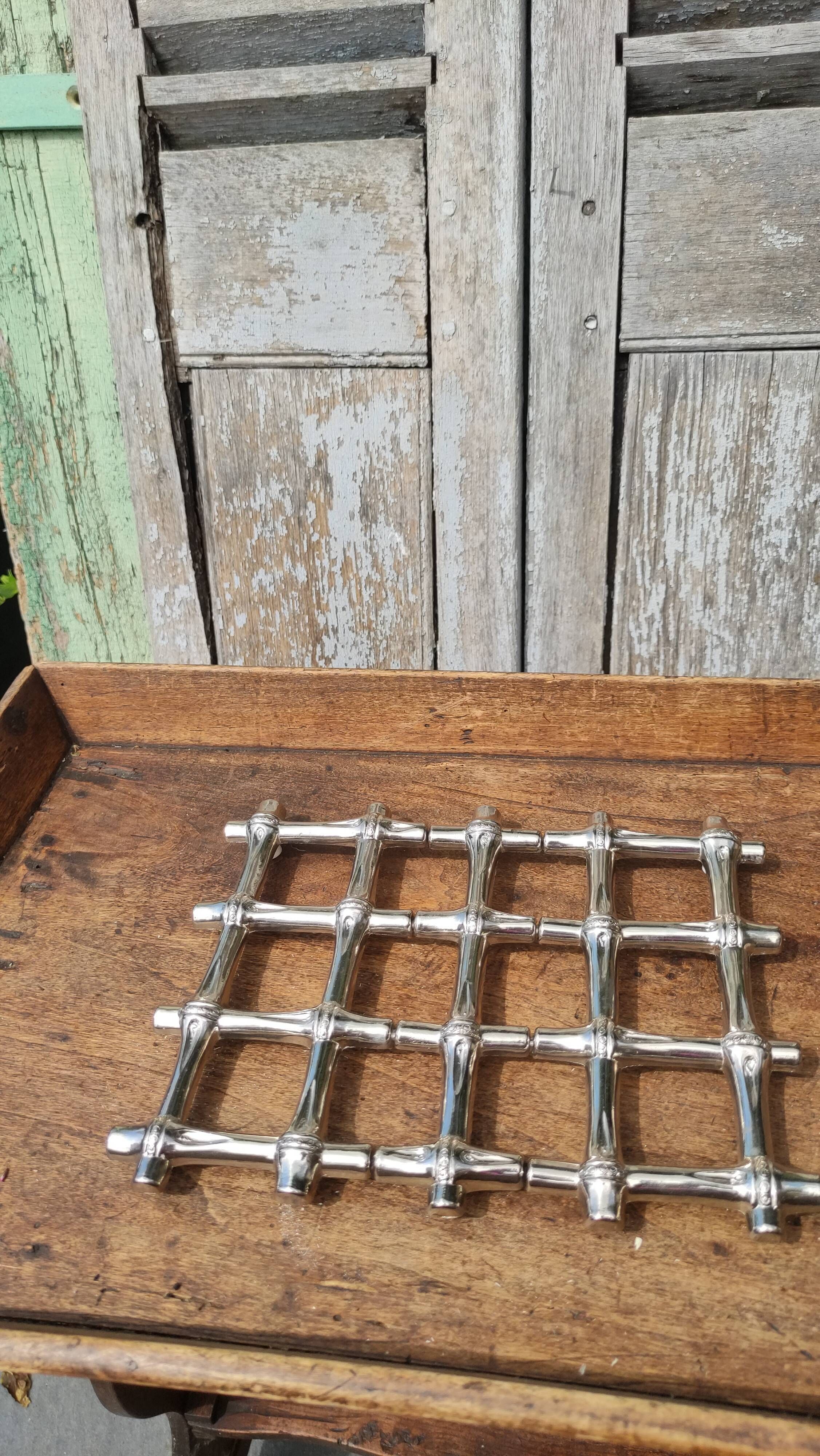 Vintage stretchy underside in silver metal Italy