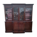Bibliothèque Anglaise Ancienne en Acajou – XIXe siècle
