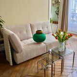 Modular sofa habitat vintage style completely reupholstered