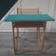 Vintage schoolboy folding desk with built-in chair tray