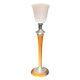 Table lamp, wood and opaline glass, mazda, art deco, 1920s – france