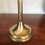 Scandinavian brass chandelier