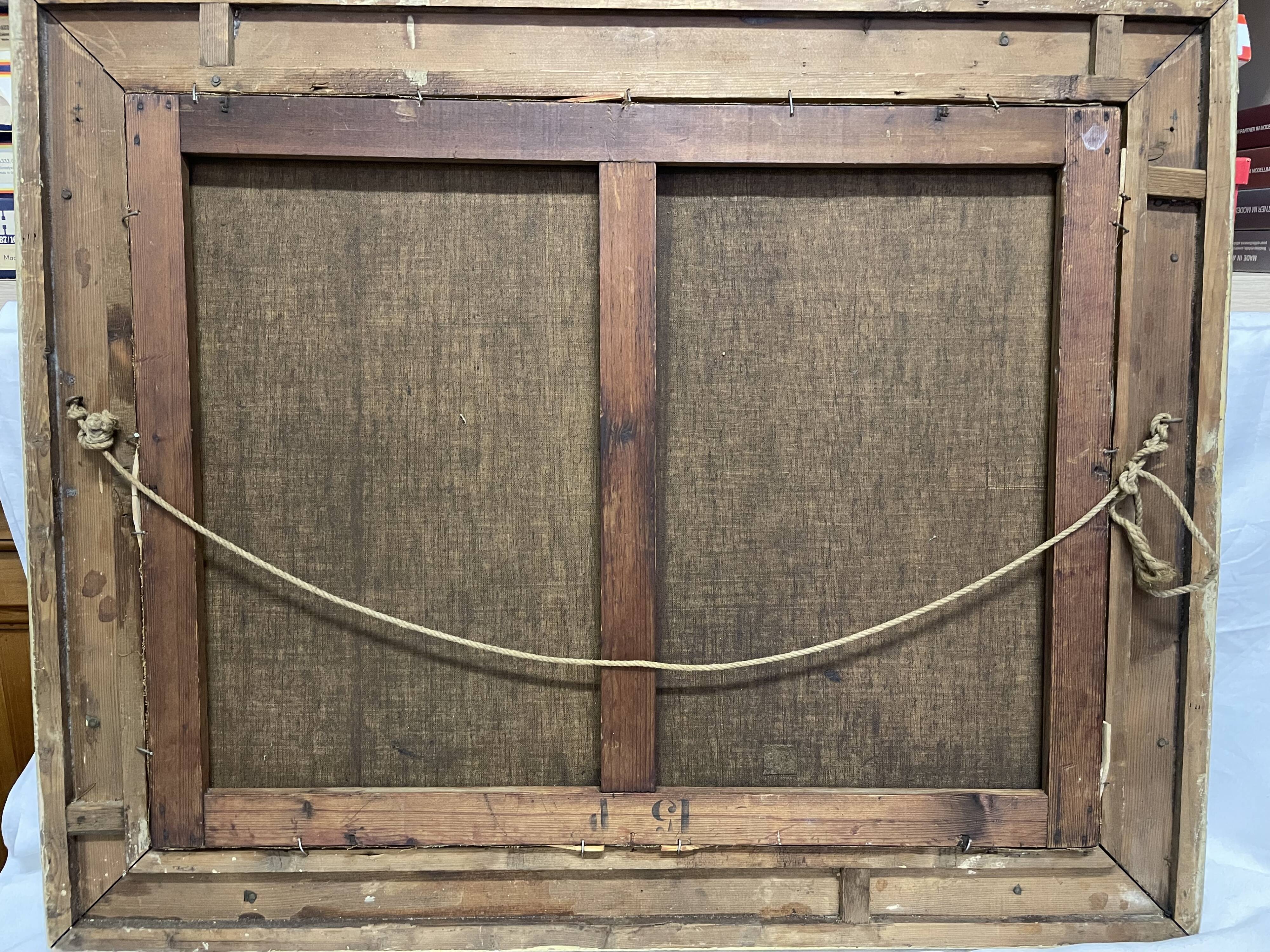 Painting Still Life with Shrimp Fish - Le Roux