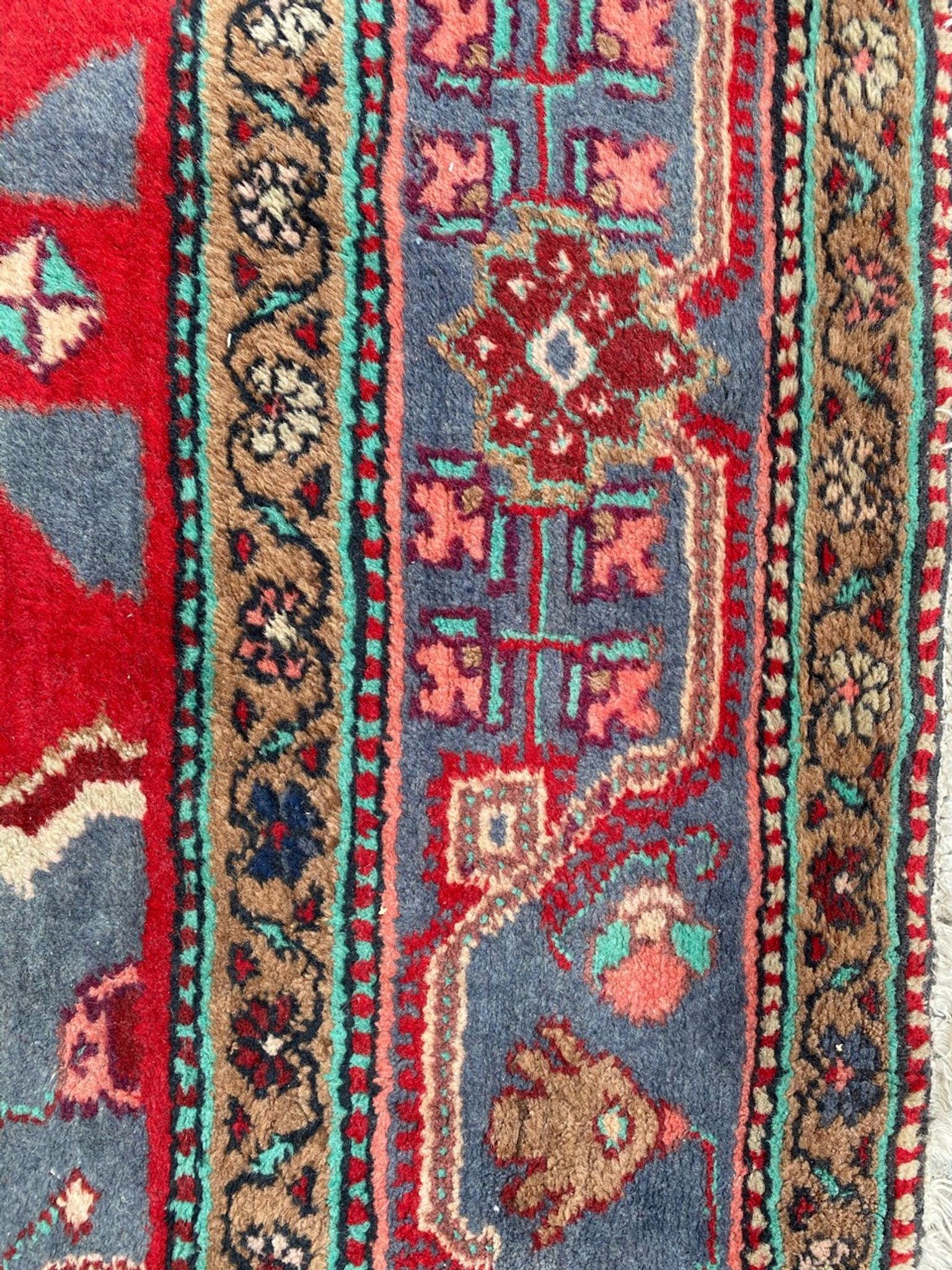 Malayer ancient persian carpet 138x238 cm