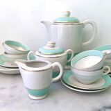 Service à café faïence de Lunéville pour 6 personnes