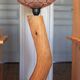 Wood and mother-of-pearl lamp