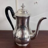 Empire style silver-plated chocolate pot