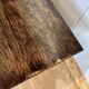 Oversized Vintage Oak Coffee Table with Two Drawers
