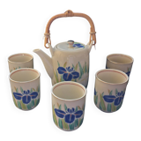 Japanese service iris Kozan-Gama from Mino