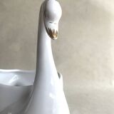 Vintage swan shaped planter