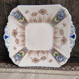 Serving plate for a tea service, Queen Anne shaped by Shelley, England, 1930s