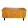 Sideboard, vintage elm box furniture from the 60s
