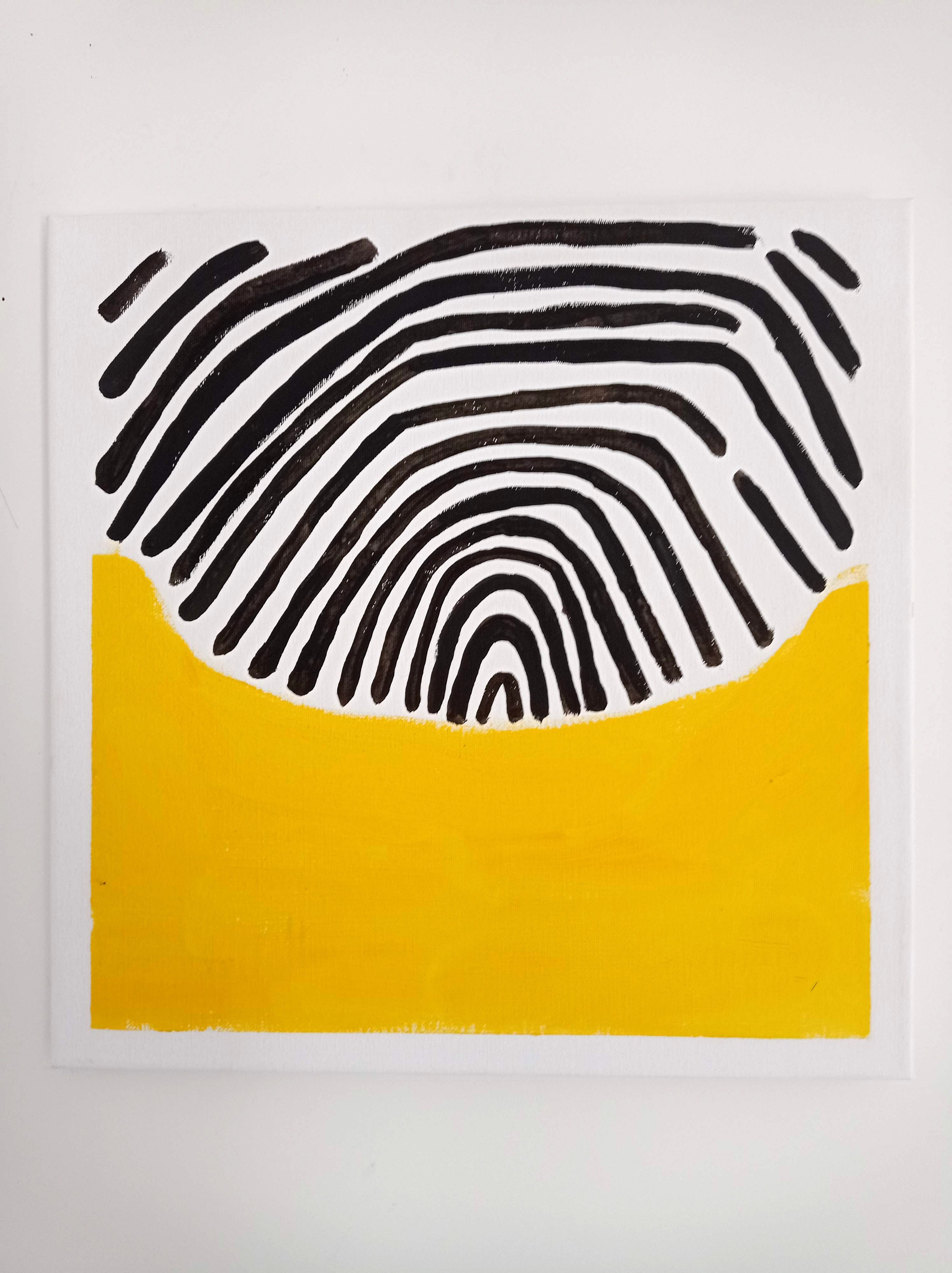 Minimalist style canvas