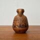 East German pottery vase from the mid-century GDR by Strehla Keramik, 1960s.