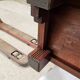 Art Deco buffet by Saddier & Fils in solid rosewood and veneer.