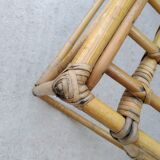Vintage rattan coffee table