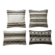 Set of 4 vintage kilim cushion covers 51x51 cm