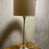 Gray floor lamp