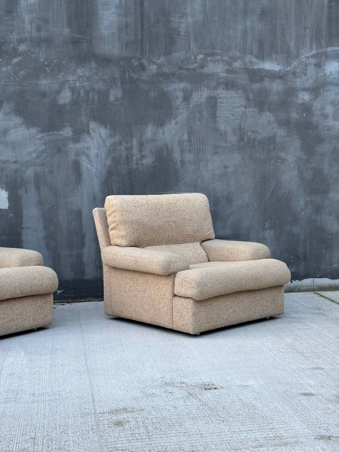 Paire de fauteuils, années 70-80